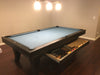 Chicago II Pool Table w/ Accessory Drawer Matte Charcoal Finish
