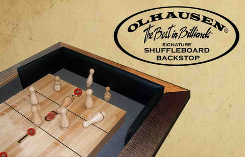 Shuffleboard Back Stop