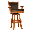  Monticello Leather Swivel Stool - Stools & Chairs - 2