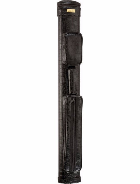 Billiards Cue Cases | Pro Series Black Crocodile 2x2 PRSE-22 Case