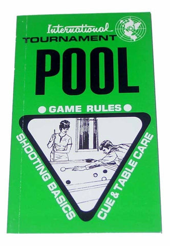 International Tournament Pool Game Rules Book - Accessory