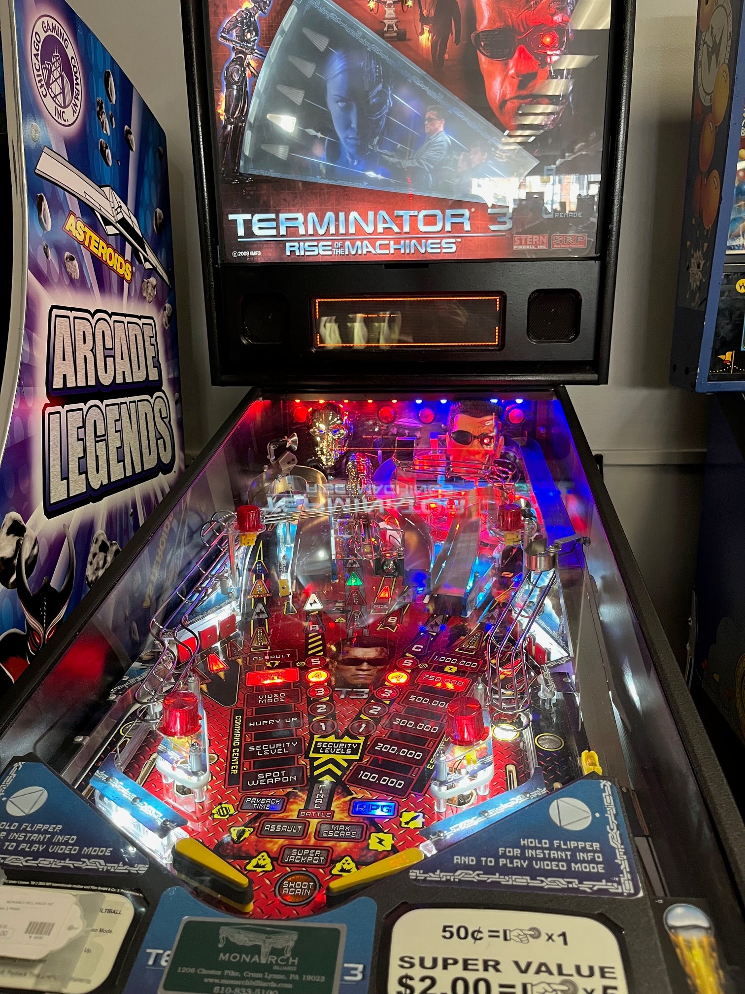 Pinball Machines - Star Trek | Monarch Billiards