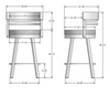Ronny CUSTOM Swivel Stool