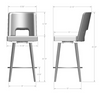 Bryana CUSTOM Swivel Stool