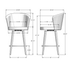 Benson CUSTOM Swivel Stool