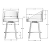 Wembley CUSTOM Swivel Stool