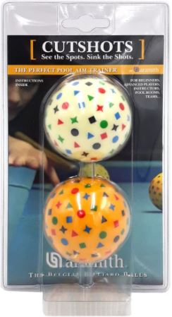 Aramith Cutshots Cue Ball (2 Pack)