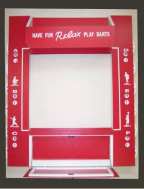 American Dartboard Scorekeepers Red & White