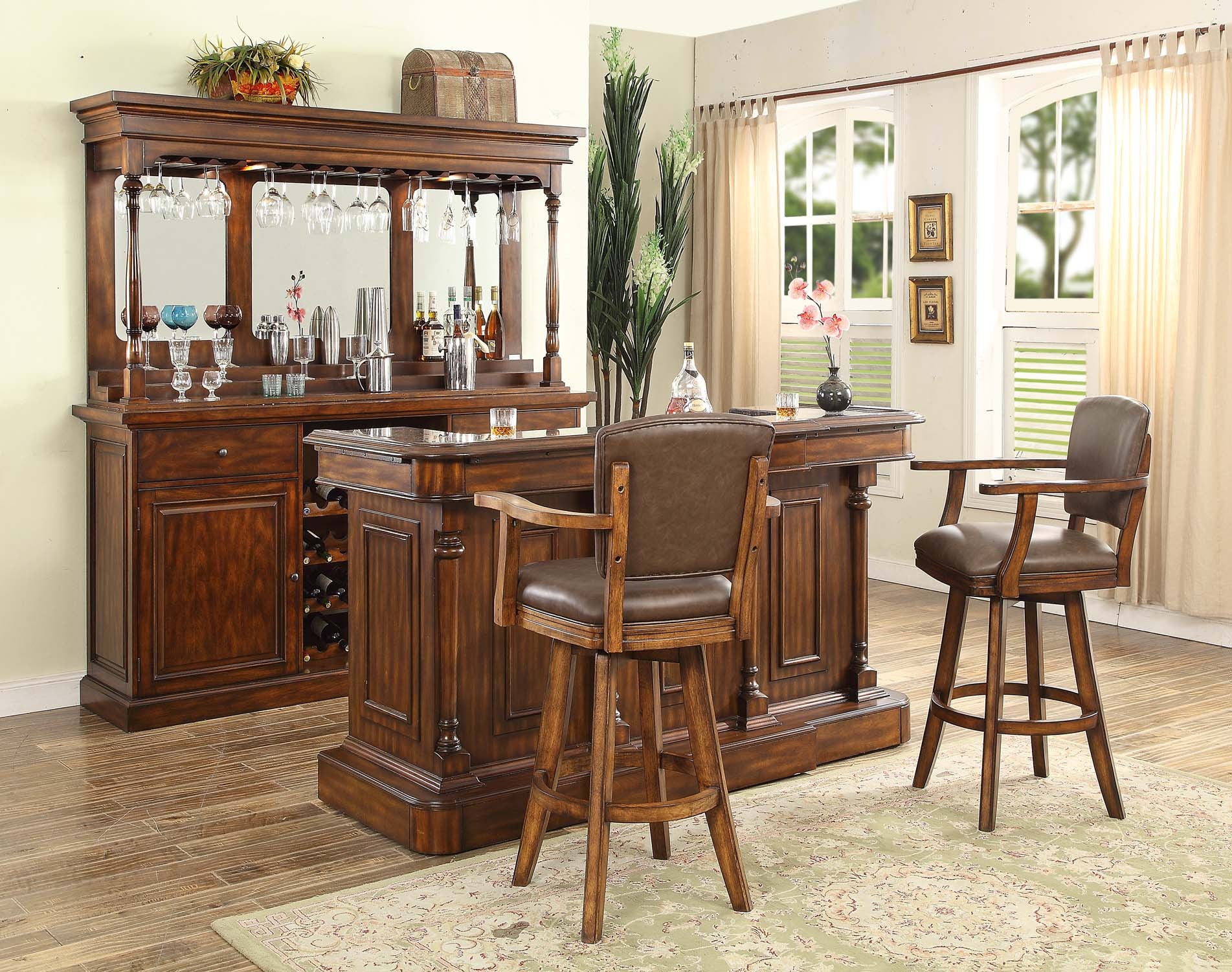 Home sales back bar