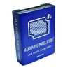 Blue Marion Pro Poker Jumbo Plastic Face Cards - Accessory - 2
