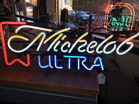 Mickelob Ultra Neon Sign