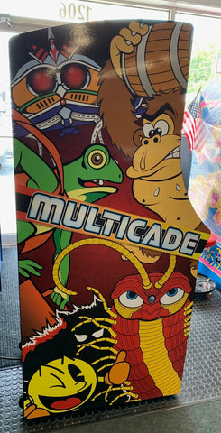 Multicade - 60 Classic Arcade Games - Full-Size Stand Up