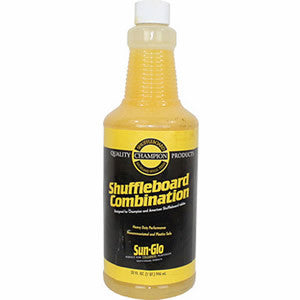 Sun-Glo Shuffleboard Spray Cleaner – Removes Dirt & Grime From Playing Surface