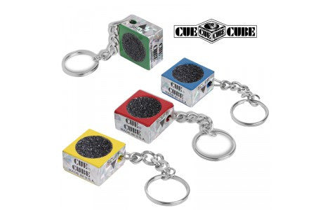 Cue Cube Color Key Chain