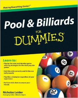  Pool & Billiards for Dummies Book - Accessory