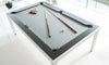  Fusion White Powder Coated Pool Table - Pool Table - 1